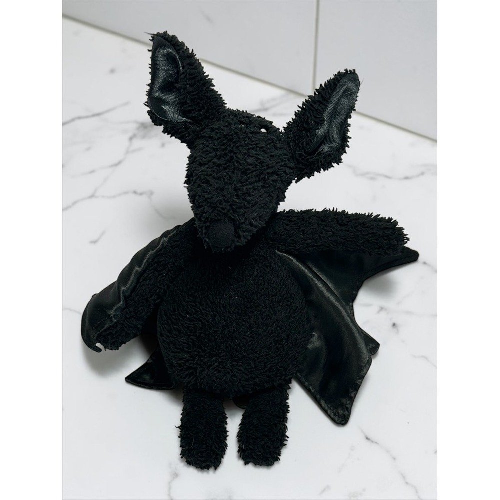 HTF Jellycat Black Bat Plush Toy 8.5" - Retired - No Hang Tag